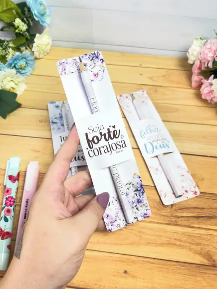 Lápis na Tag Personalizado Mulher Virtuosa