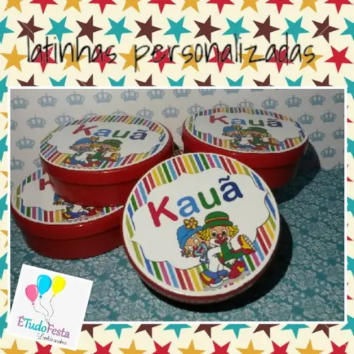 Latinha Personalizada Patati Patatá