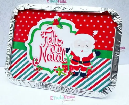 Lembrancinha de Natal - Marmitinha Personalizada