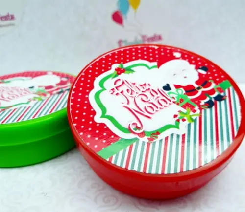 Lembrancinha de Natal - Latinha Personalizada