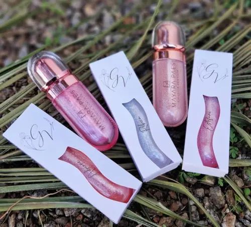 Lip Gloss + Caixinha Personalizada para Lip Gloss