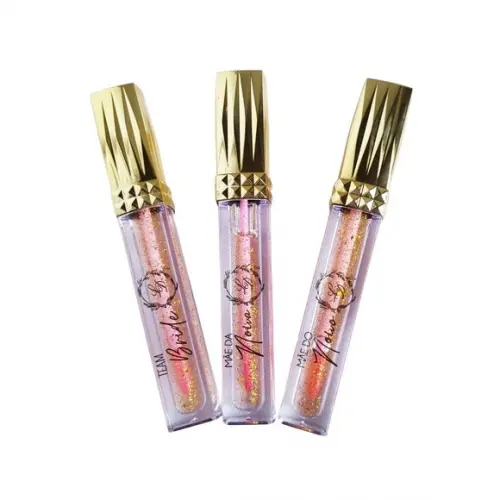 Lip Gloss de Luxo com Nome Individual para Casamento