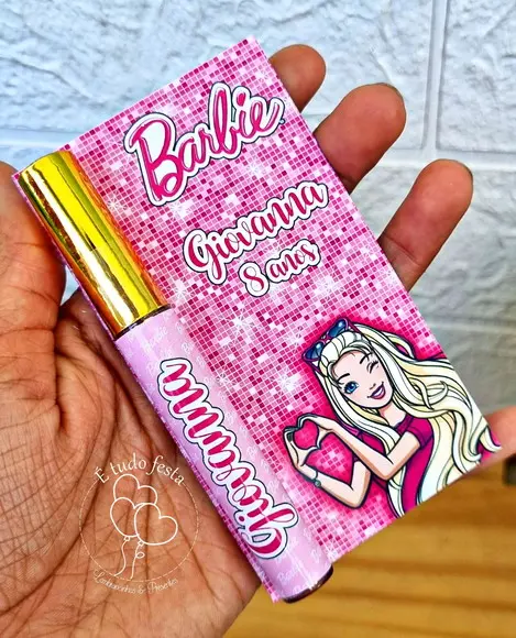 Lip Gloss Labial Barbie Personalizado