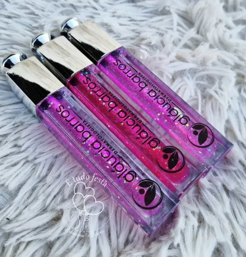 Lip Gloss Labial de Luxo Personalizado para Empresas