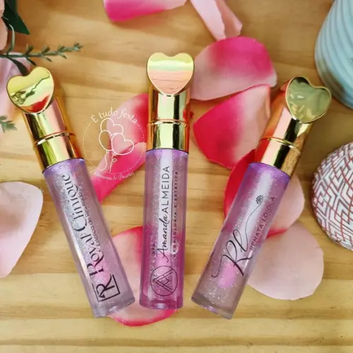 Lip Gloss Labial de Luxo Personalizado para Empresas