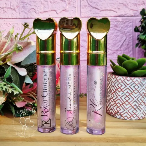 Lip Gloss Labial de Luxo Personalizado para Empresas