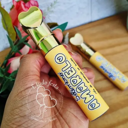 Lip Gloss Labial de Luxo Personalizado Setembro Amarelo