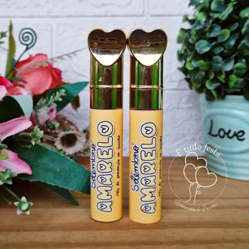 Lip Gloss Labial de Luxo Personalizado Setembro Amarelo