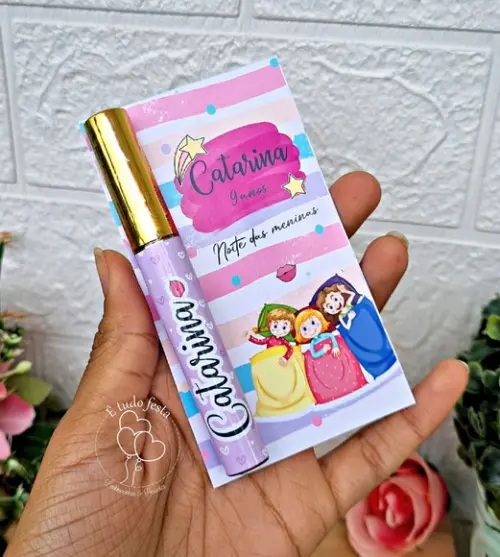 Lip Gloss Labial Personalizado Festa do Pijama