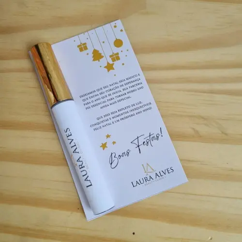 Lip Gloss Labial Personalizado Natal