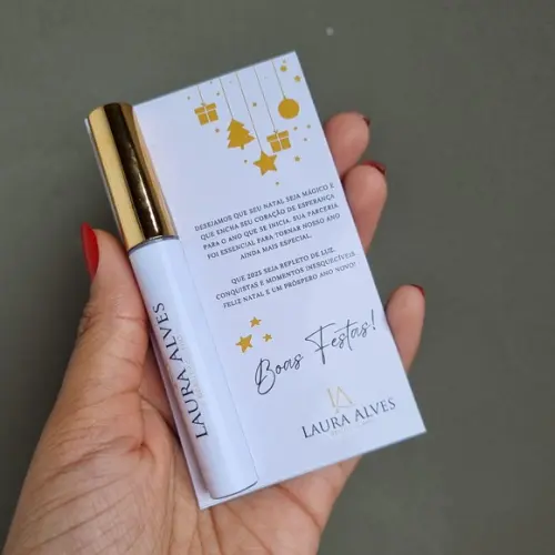 Lip Gloss Labial Personalizado Natal