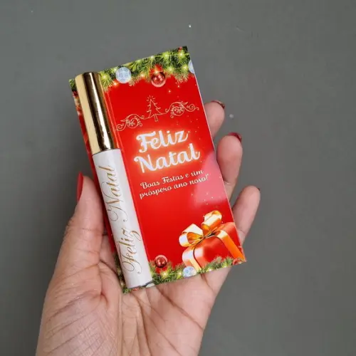 Lip Gloss Labial Personalizado Natal