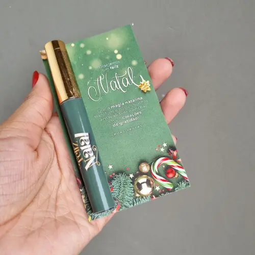 Lip Gloss Labial Personalizado Natal