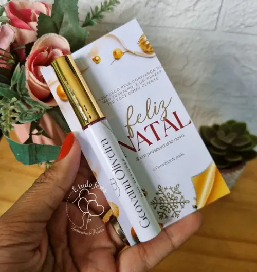 Lip Gloss Labial Personalizado Natal