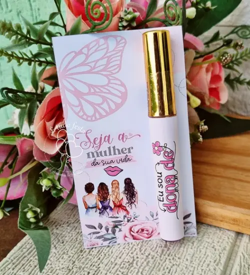Lip Gloss Labial Personalizado para Empresas Dia da Mulher