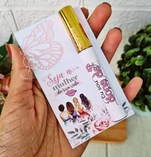 Lip Gloss Labial Personalizado para Empresas Dia da Mulher