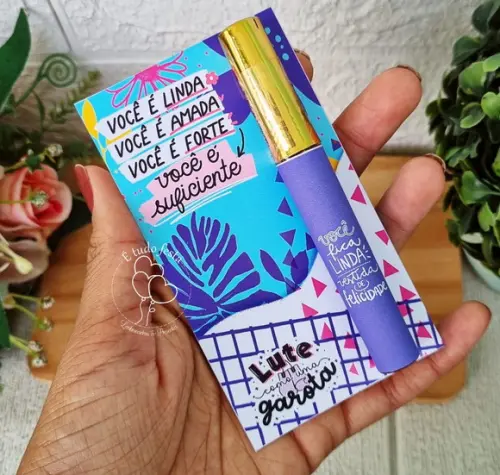 Lip Gloss Labial Personalizado para Empresas Dia da Mulher