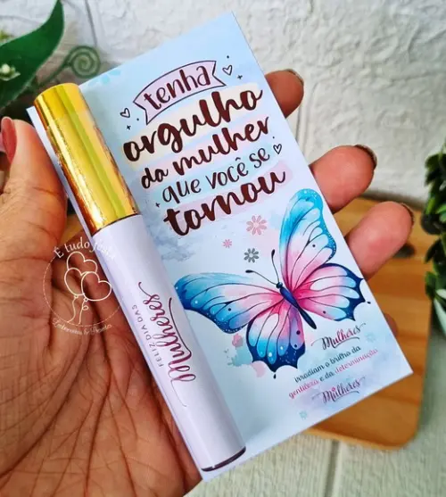 Lip Gloss Labial Personalizado para Empresas Dia da Mulher