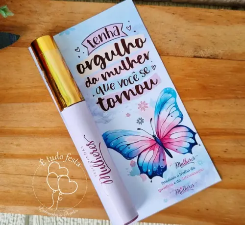 Lip Gloss Labial Personalizado para Empresas Dia da Mulher