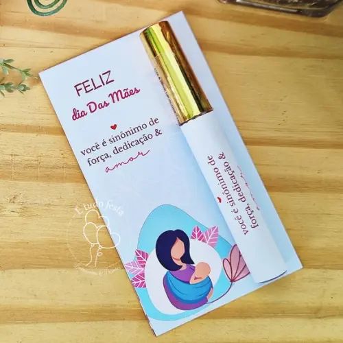 Lip Gloss Labial Personalizado para Empresas Dia das Mães
