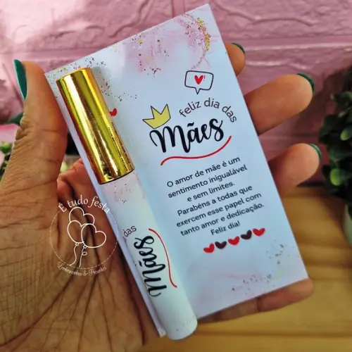 Lip Gloss Labial Personalizado para Empresas Dia das Mães