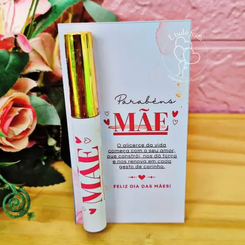 Lip Gloss Labial Personalizado para Empresas Dia das Mães