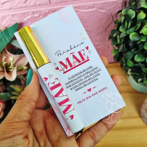 Lip Gloss Labial Personalizado para Empresas Dia das Mães