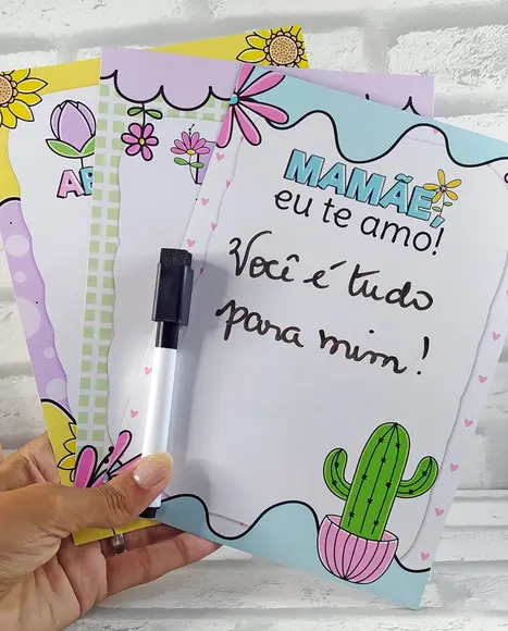 Lousa Magnetica Dia das Mães