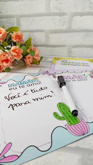 Lousa Magnetica Dia das Mães