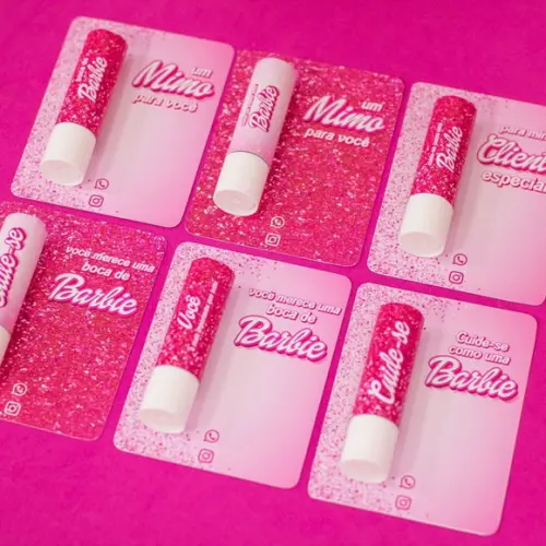 Manteiga de Cacau da Barbie Personalizada para Clientes