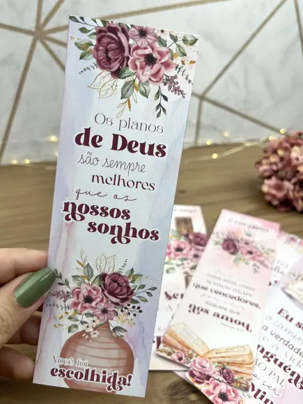 Marca Pagina Personalizado Mulher Virtuosa
