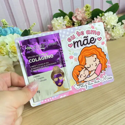 Máscara Skin Care + Card Dia das Mães