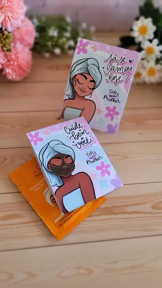 Máscara Skin Care + Card Dia das Mulher