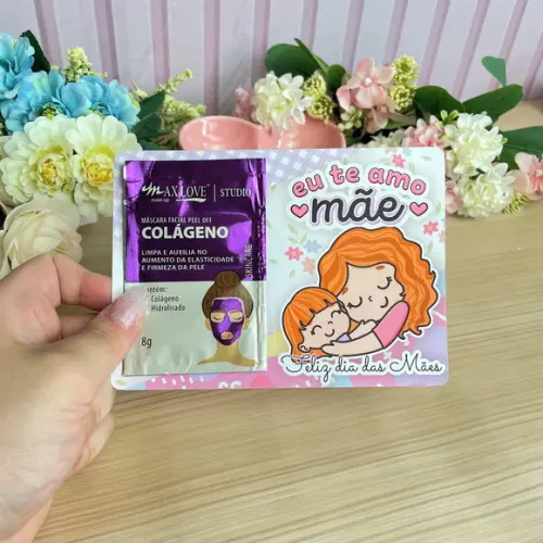 Máscara Skin Care + Card Dia das Mães