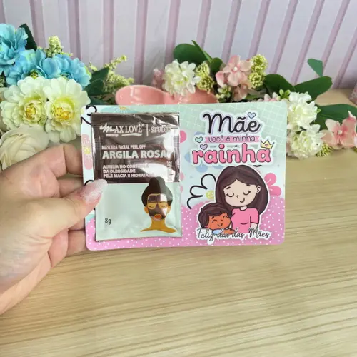 Máscara Skin Care + Card Dia das Mães