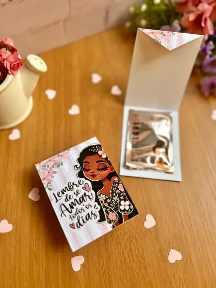 Máscara Skin Care + Card Dia das Mulheres