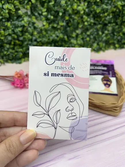 Máscara Skin Care + Card Dia das Mulheres