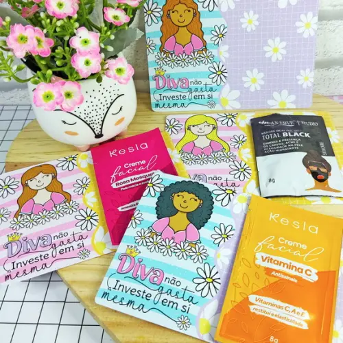 Máscara Skin Care + Card Dia das Mulheres