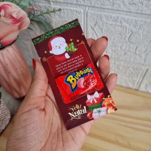Mimo Card de Natal com Bubbaloo