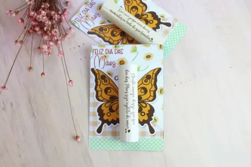 Mimo com Batom de Chocolate para o Dia das Mães