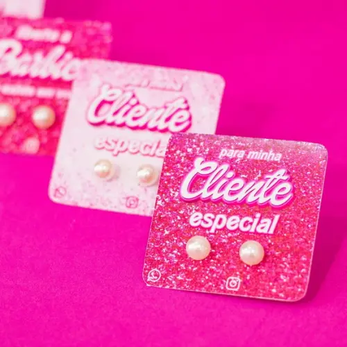 Mimo da Barbie Brinco + Tag Personalizada para Clientes