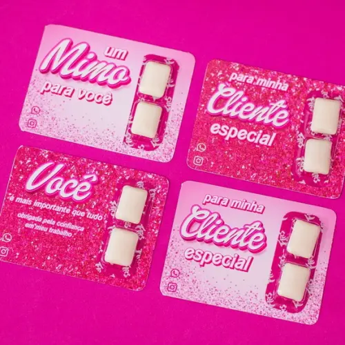 Mimo da Barbie Flicks + Tag Personalizada para Clientes