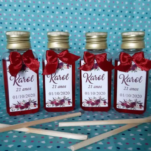 Mini Aromatizador para Aniversário