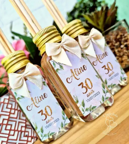 Mini Aromatizador Personalizado - Aniversário Adulto