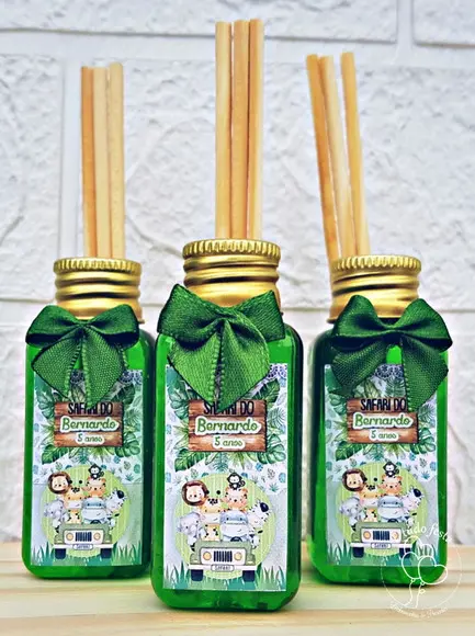 Mini Aromatizador Safari Menino Personalizado