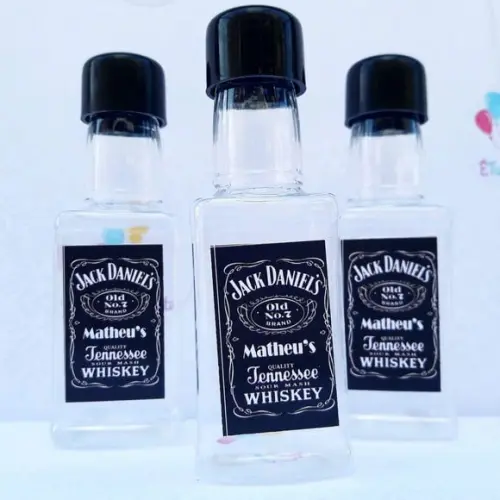 Mini Garrafinha de Whisky Jack Daniels