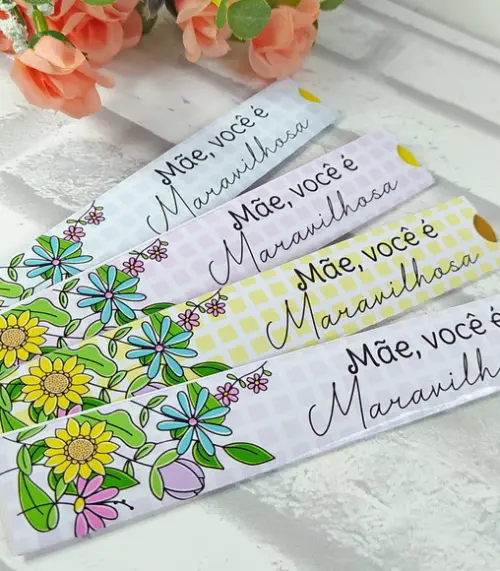 Mini Lixa de Unha Personalizado - Dia das Maes