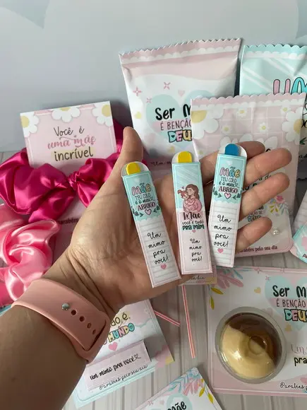 Mini Lixa de Unha Personalizado - Dia das Mães