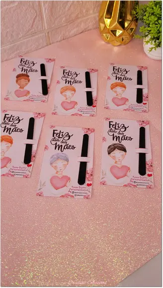 Mini Lixa de Unha Personalizado - Dia das Mães