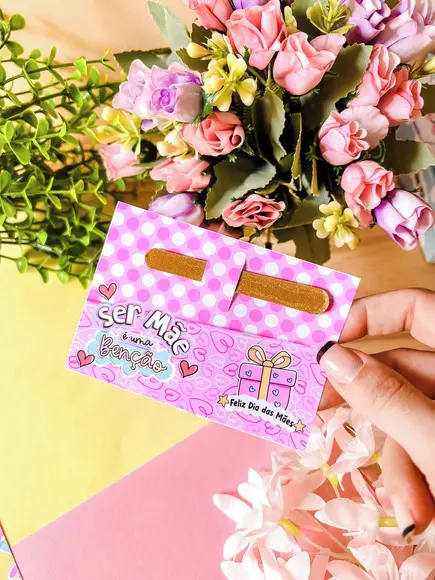 Mini Lixa de Unha Personalizado - Dia das Mães